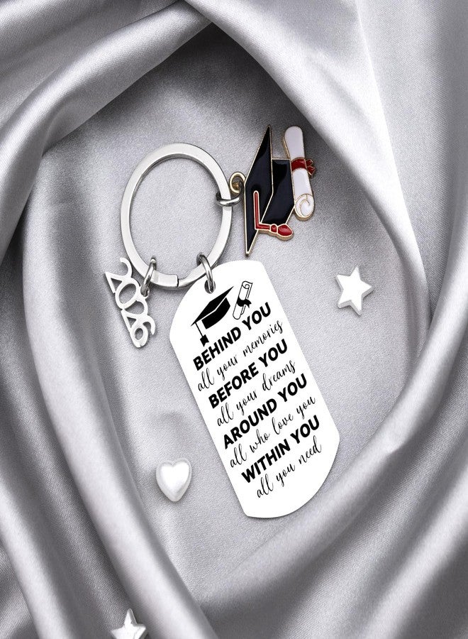 MOEXUKO Senior 2026 Keychain Class of 2026 Graduation Gifts for Her Him College Graduation Gifts for Women Men High School Graduate Gift for Her Masters Degree University Student Grad Gift Ideas - Image 3